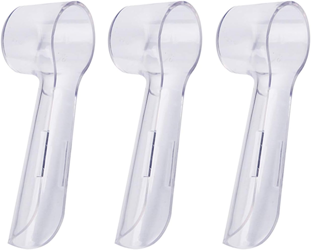 LazyMe Toothbrush Cover for Oral-b Electric Toothbrush Replacement Heads Cover for Travel Toothbrushes, Brush Protection Cover for Home (3 PCS)