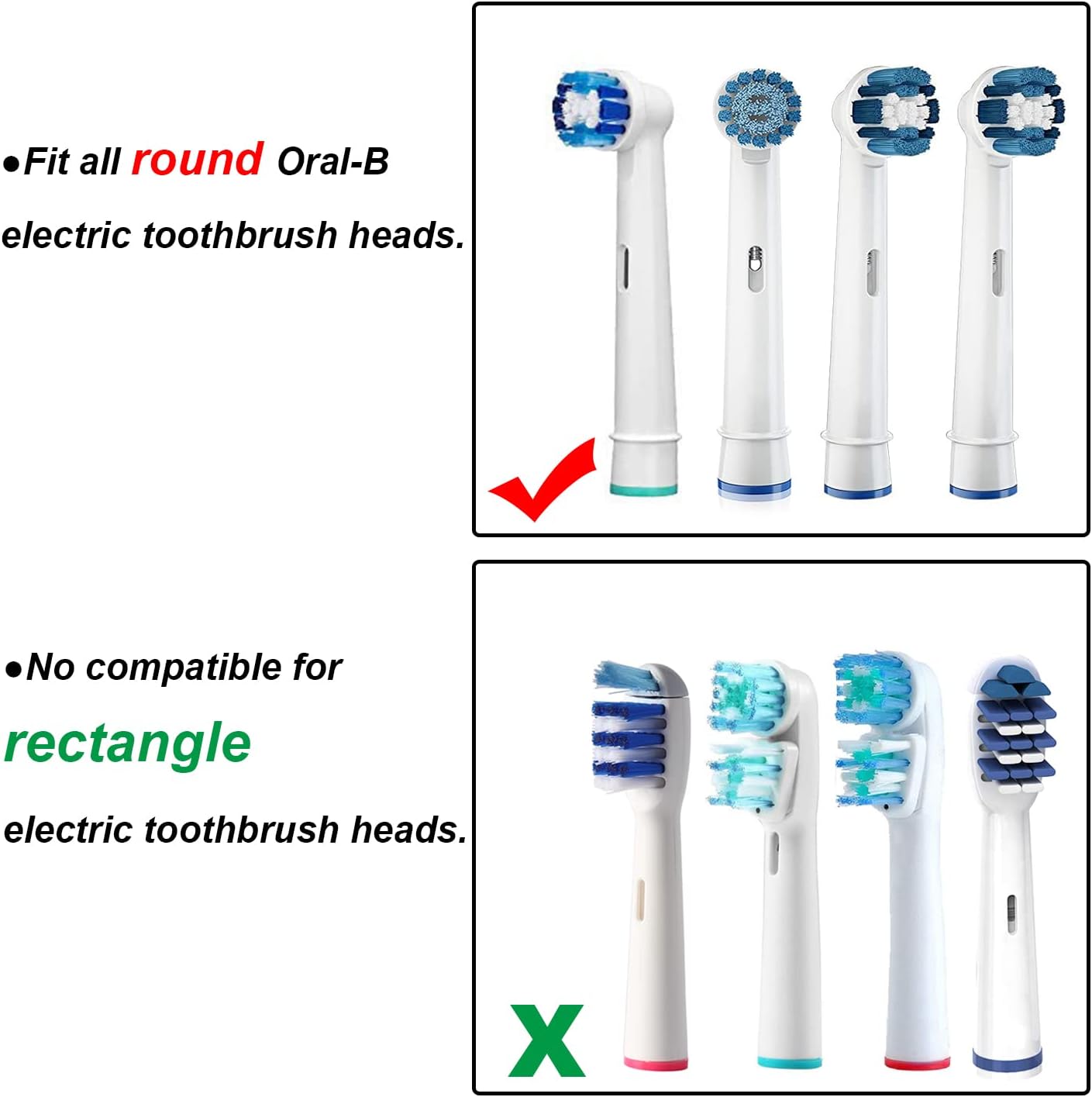 LazyMe Toothbrush Cover for Oral-b Electric Toothbrush Replacement Heads Cover for Travel Toothbrushes, Brush Protection Cover for Home (3 PCS)